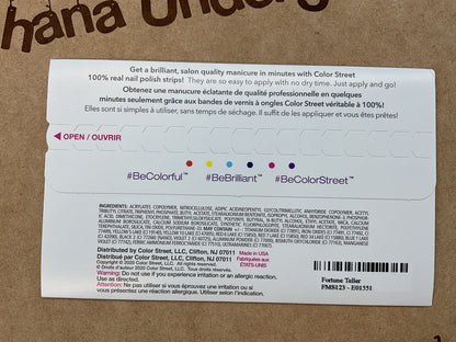 Color Street Nail Strips | Fortune Teller | Real Polish | Easy Apply |