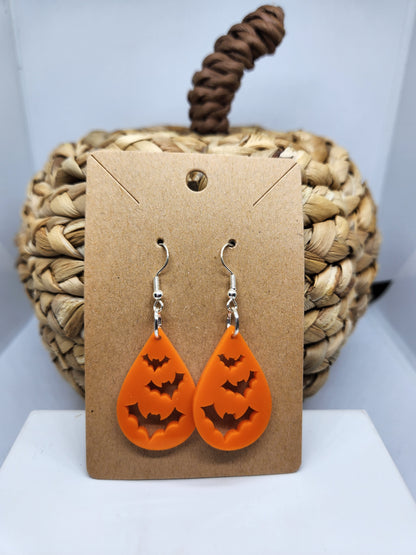 Halloween Earrings *Flying Bats*