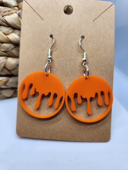 Halloween Earrings *Blood Drips*