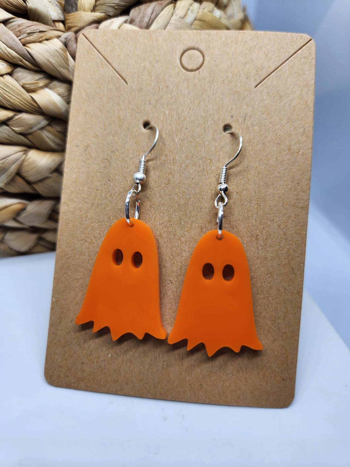 Halloween Earrings *Mr. Ghost*