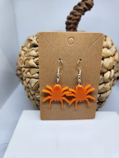 Halloween Earrings *Spider*