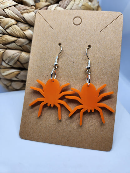 Halloween Earrings *Spider*