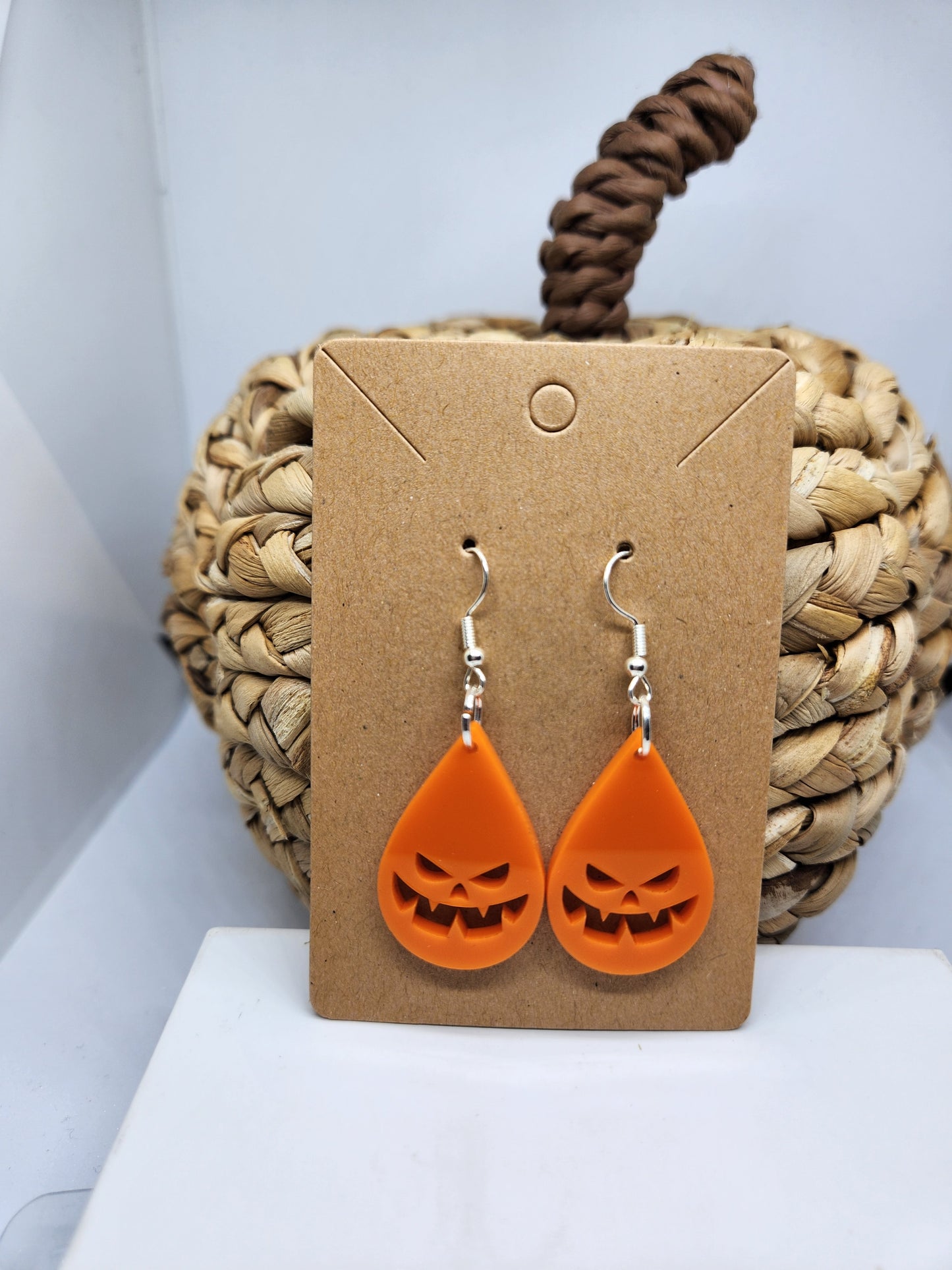 Halloween Earrings *Jack-o Lantern*