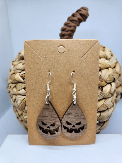 Halloween Earrings *Jack-o Lantern*