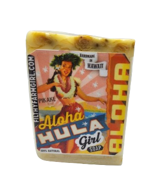 Filthy Farmgirl ~ Soap *Aloha Hula Girl* Small Bar (2 oz)