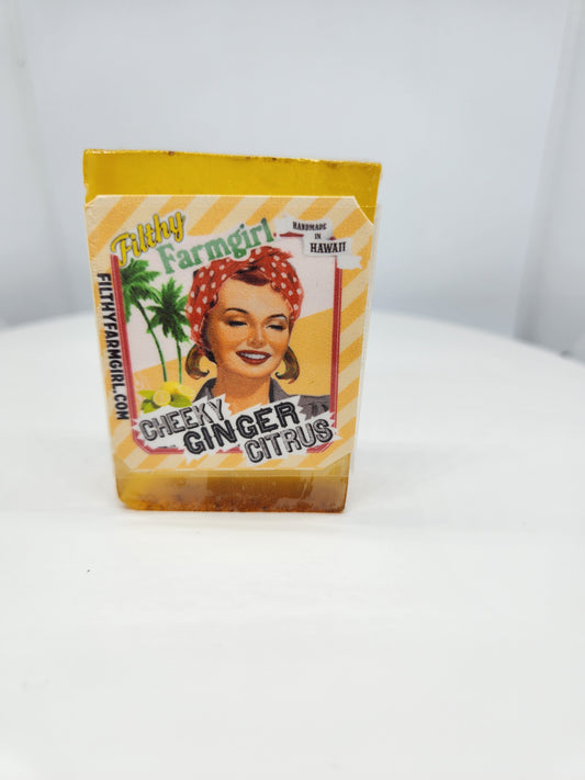 Filthy Farmgirl ~ Soap *Cheeky Ginger Citrus* Small Bar (2 oz)