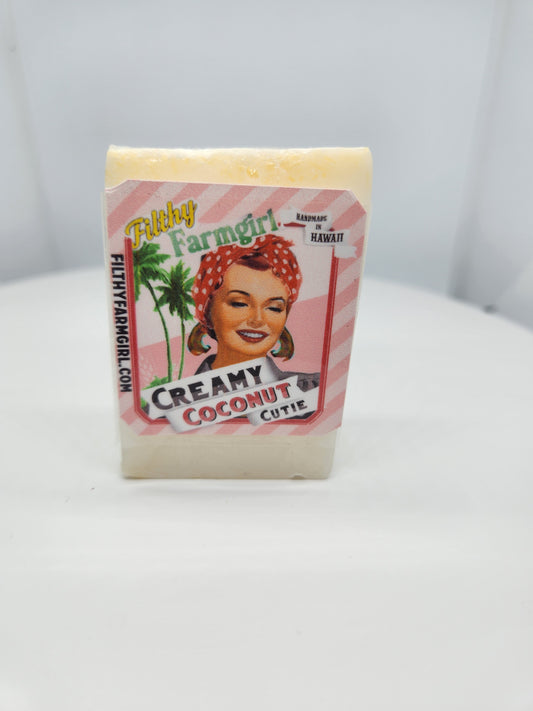 Filthy Farmgirl ~ Soap *Creamy Coconut Cutie* Small Bar (2 oz)
