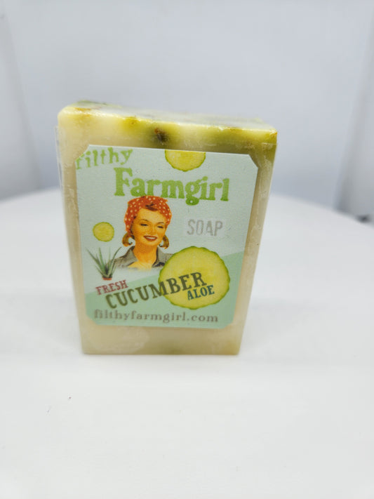 Filthy Farmgirl ~ Soap *Fresh Cucumber Aloe* Small Bar (2 oz)