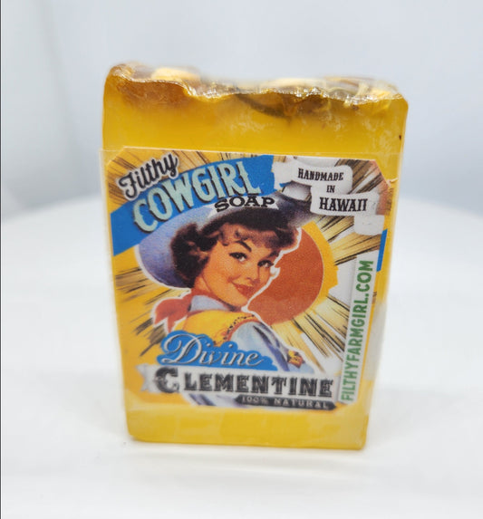 Filthy Farmgirl ~ Soap *Filthy Cowgirl ~ Divine Clementine* Small Bar (2 oz)