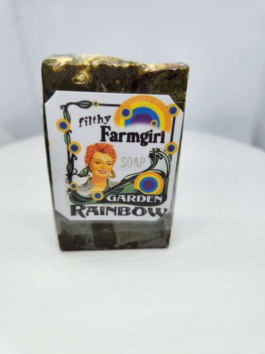 Filthy Farmgirl ~ Soap *Garden Rainbow* Small Bar (2 oz)