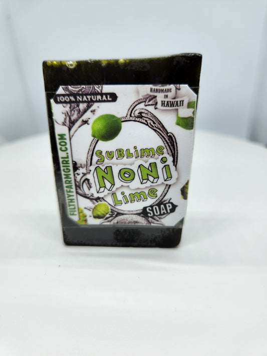 Filthy Farmgirl ~ Soap *Sublime Noni Lime* Small Bar (2 oz)