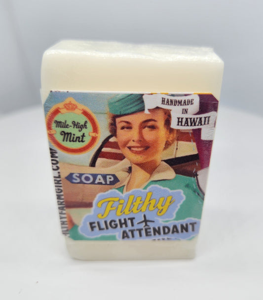 Filthy Farmgirl ~ Soap *Filthy Flight Attendant* Small Bar (2 oz)