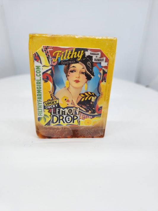 Filthy Farmgirl ~ Soap *Filthy Bohemian ~ Lemon Drop* Small Bar (2 oz)