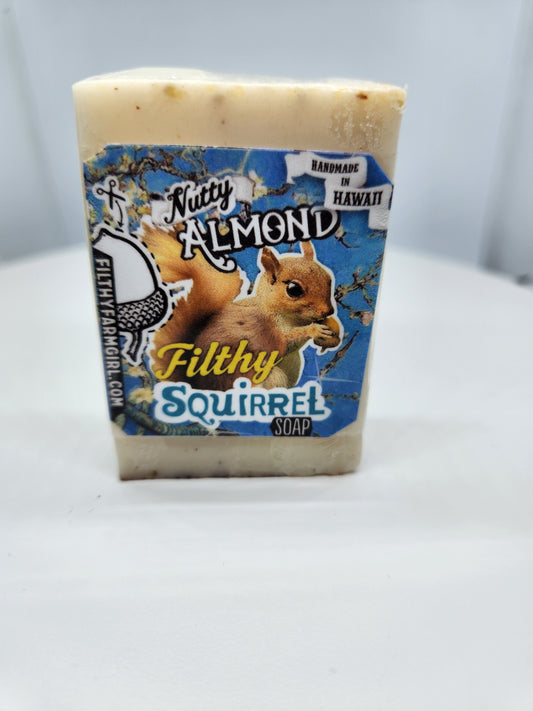 Filthy Farmgirl ~ Soap *Filthy Squirrel ~ Nutty Almond* Small Bar (2 oz)