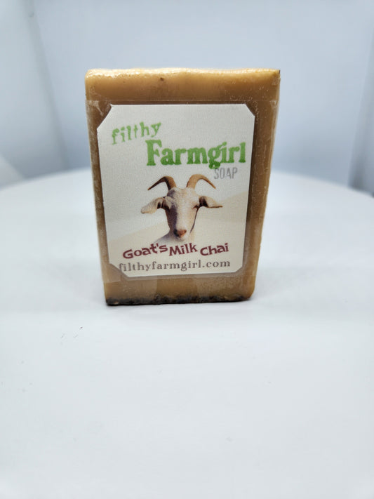 Filthy Farmgirl ~ Soap *Goat's Milk Chai* Small Bar (2 oz)