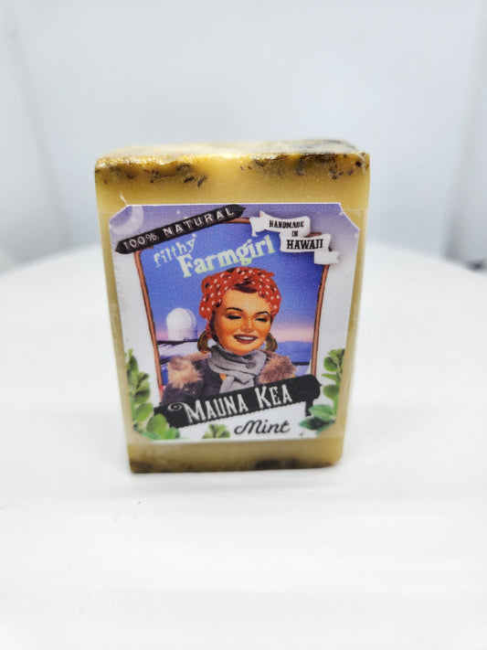 Filthy Farmgirl ~ Soap *Mauna Kea Mint* Small Bar (2 oz)