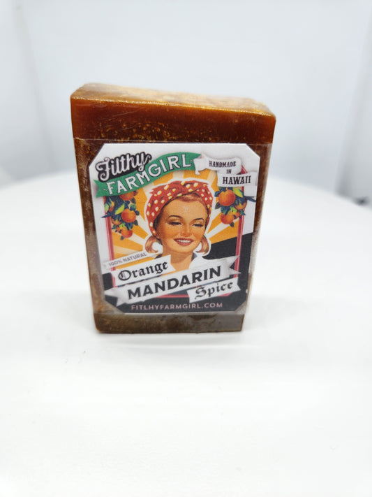 Filthy Farmgirl ~ Soap *Orange Mandarin Spice* Small Bar (2 oz)