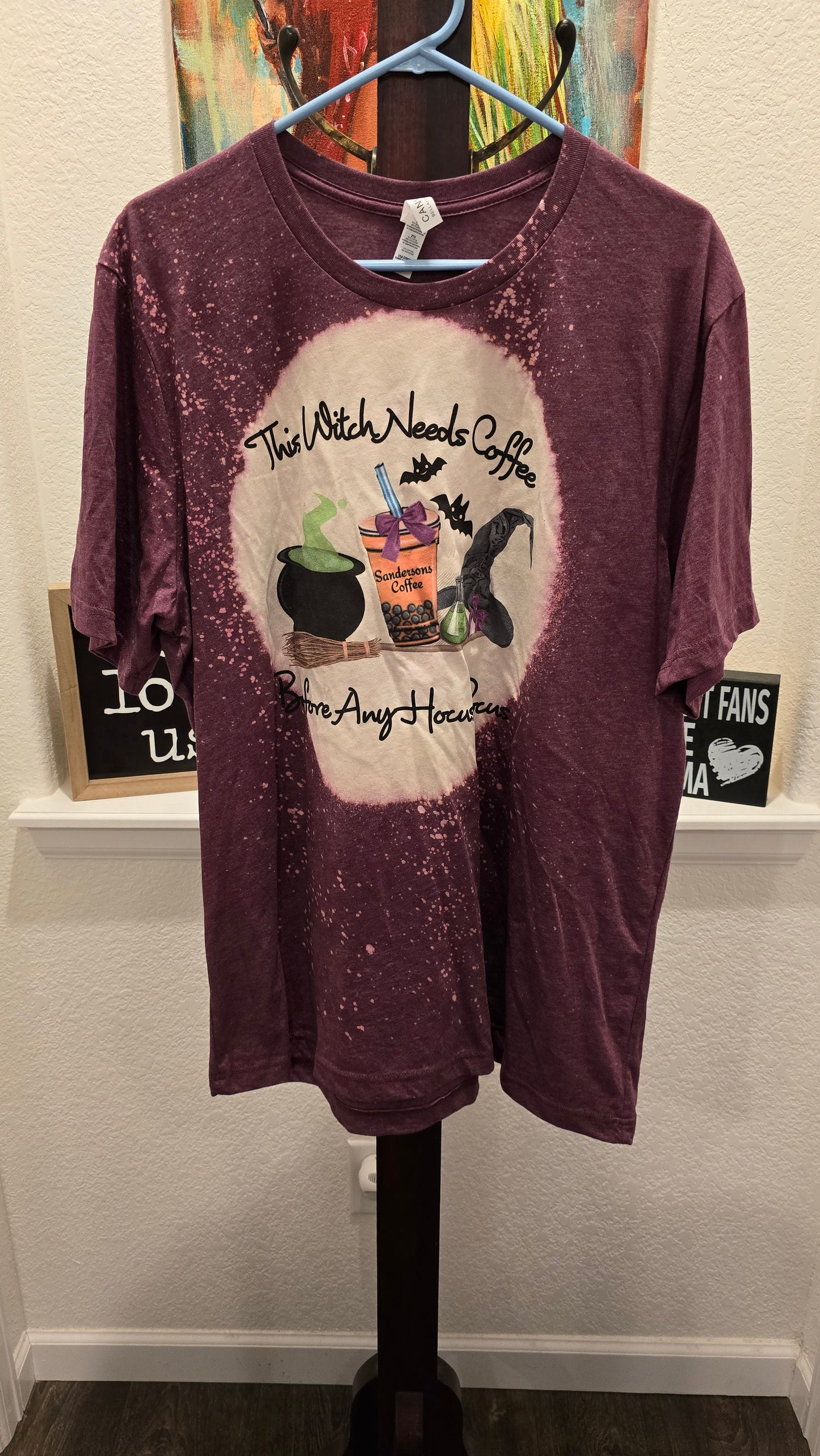 This Witch Needs Coffee Before Any Hocus Pocus - Size 2XL