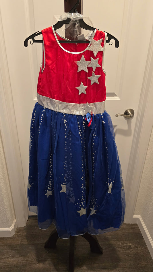 Kids Halloween Costume - American Princess Size Large (6x)