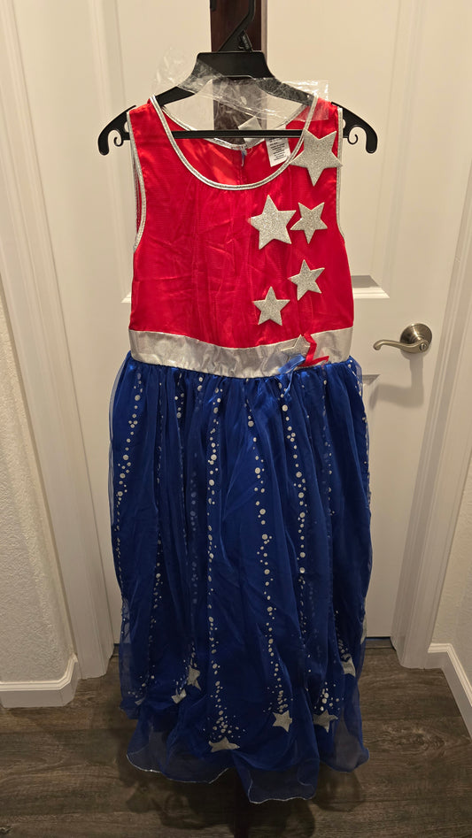 Kids Halloween Costume - American Princess Size Medium (4x)