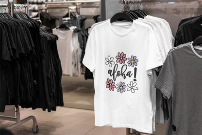 Shaka Brands Aloha Floral Graphic T Shirt S-2XL