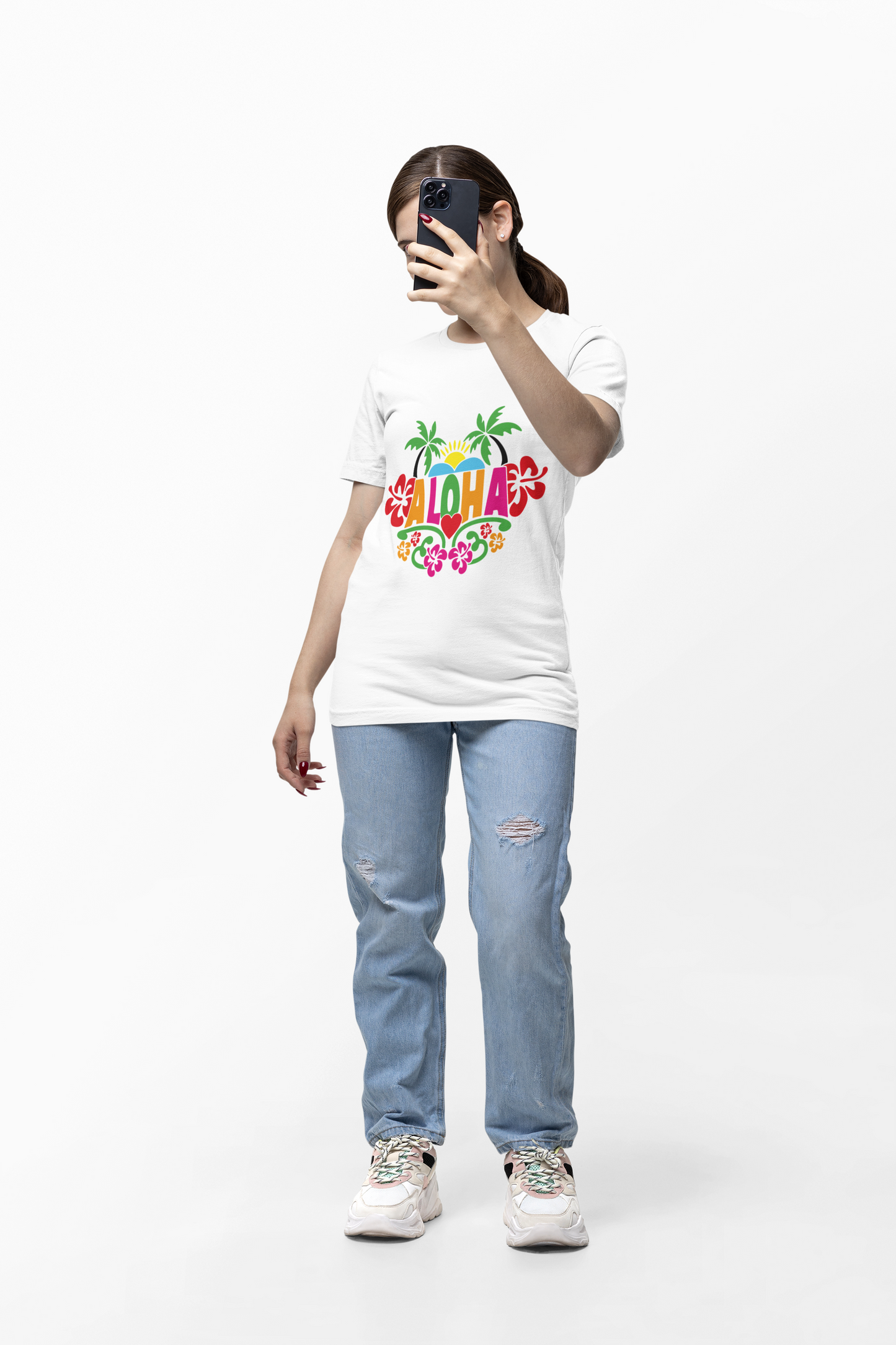 Shaka Brands Aloha Tropical Unisex T Shirt S-2XL