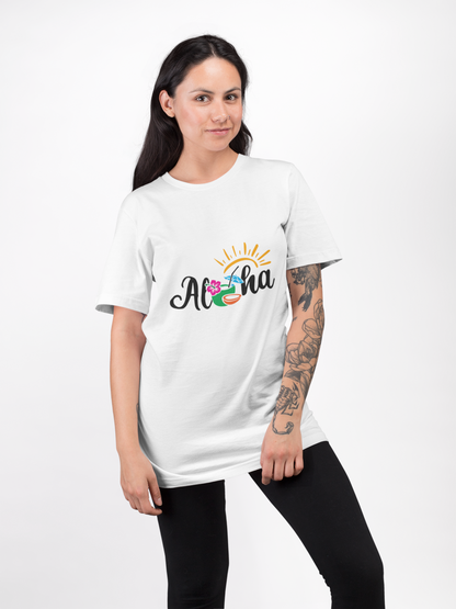 Shaka Brands Aloha Tropical Unisex T Shirt S-2XL