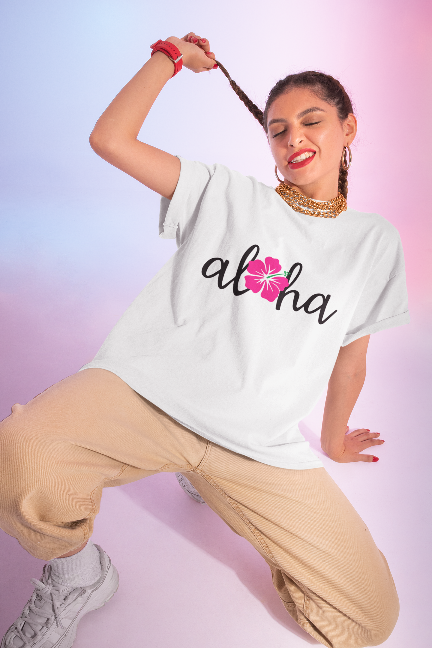 Ohana Underground Aloha Hibiscus T-Shirt