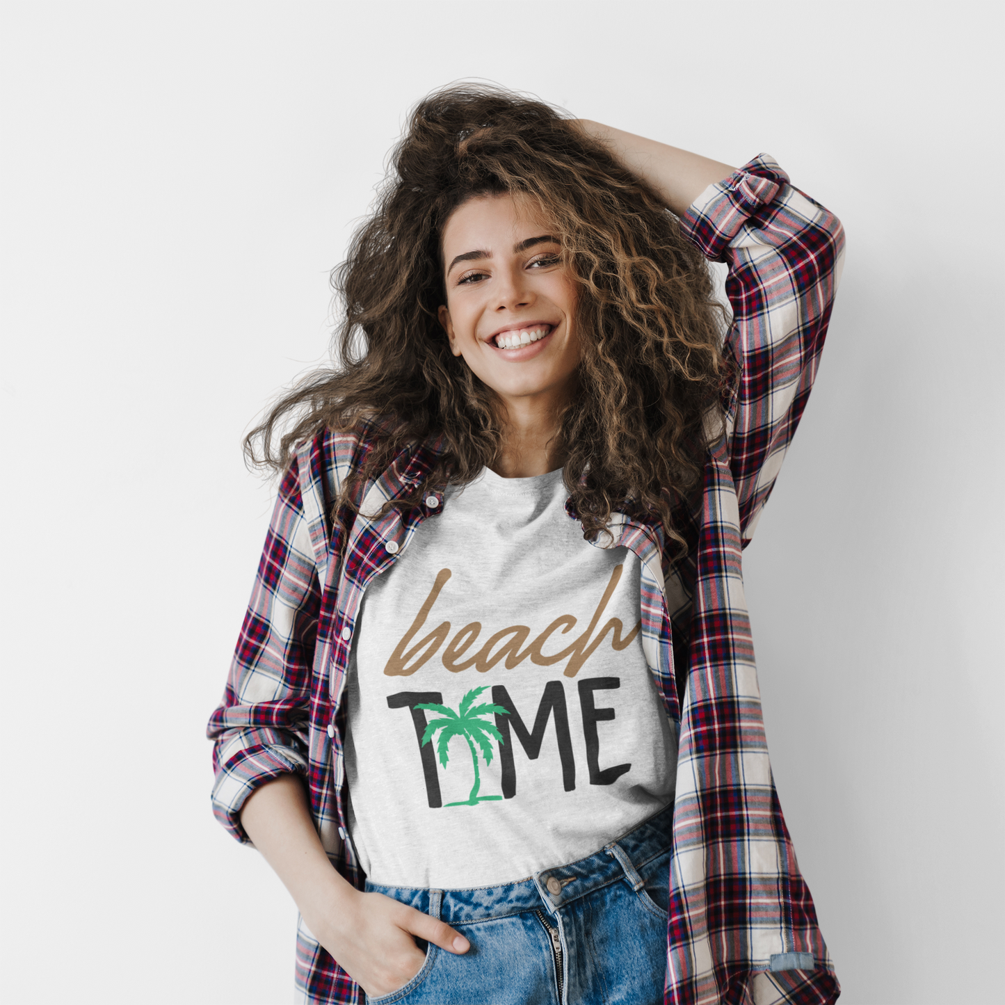 Beach Time T-Shirt – Unisex Summer Vibes Tee
