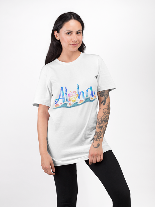 Aloha Beach Vibes T-Shirt – Unisex Summer Tee