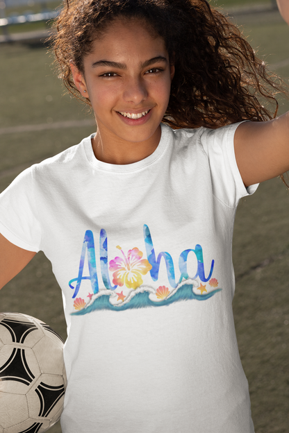 Aloha Beach Vibes T-Shirt – Unisex Summer Tee