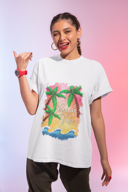 Beach Vibes T-Shirt – Unisex Summer Tee