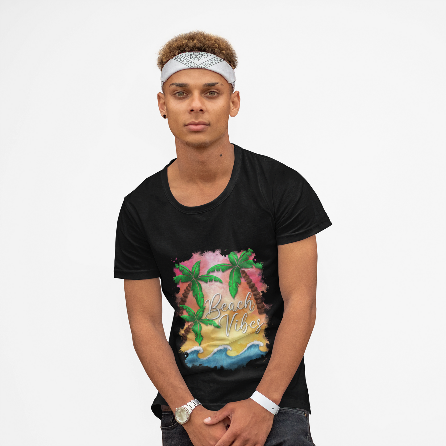 Beach Vibes T-Shirt – Unisex Summer Tee