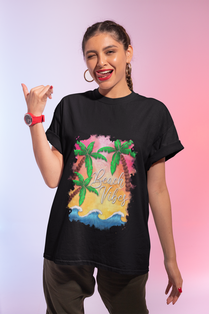 Beach Vibes T-Shirt – Unisex Summer Tee