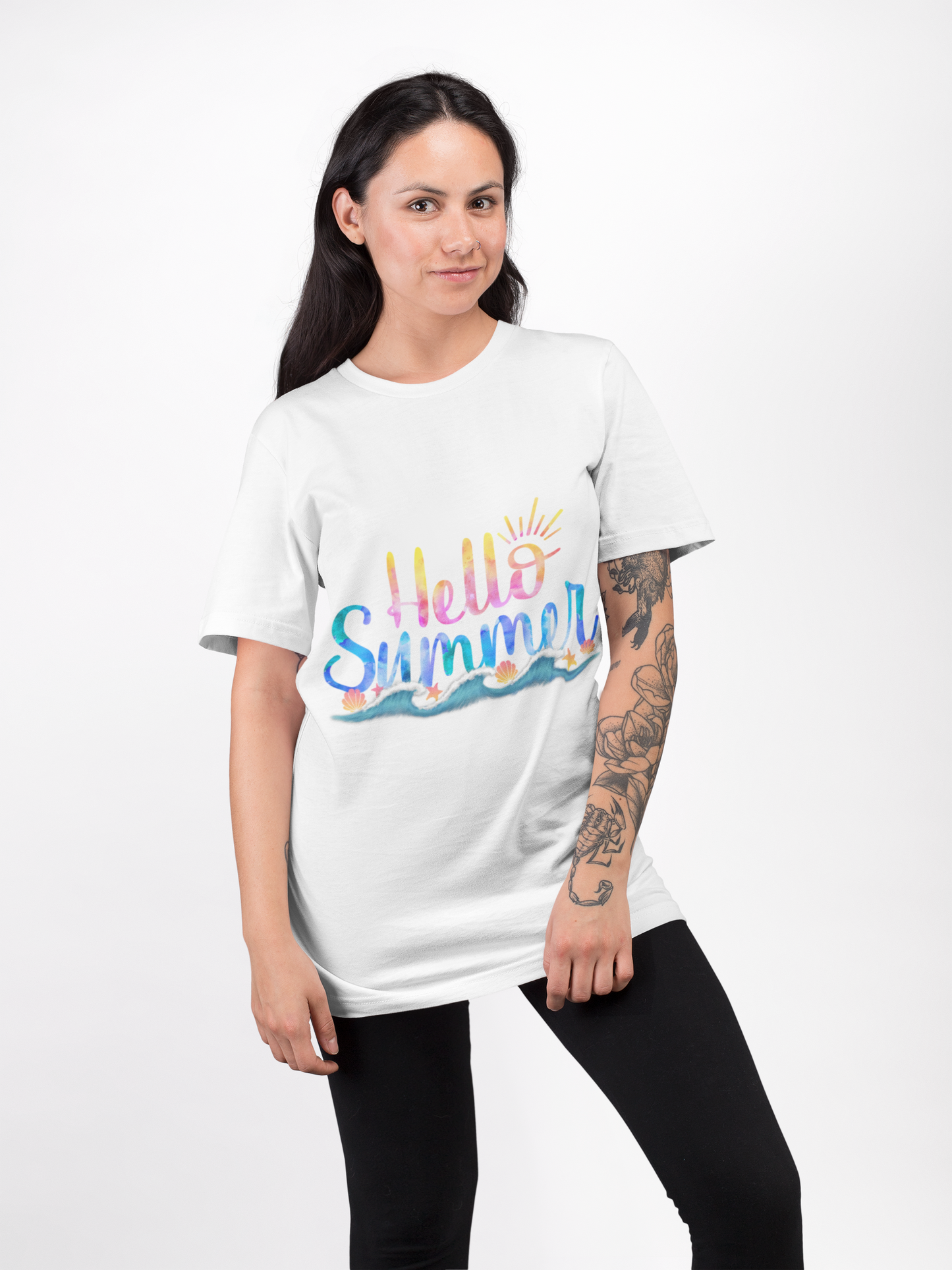 Hello Summer T-Shirt – Unisex Beach Vibe Tee