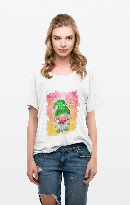 Watermelon Gnome T-Shirt - Unisex Summer Tee