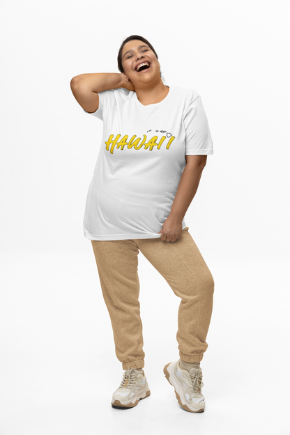 Hawaii Vibes Unisex T Shirt White