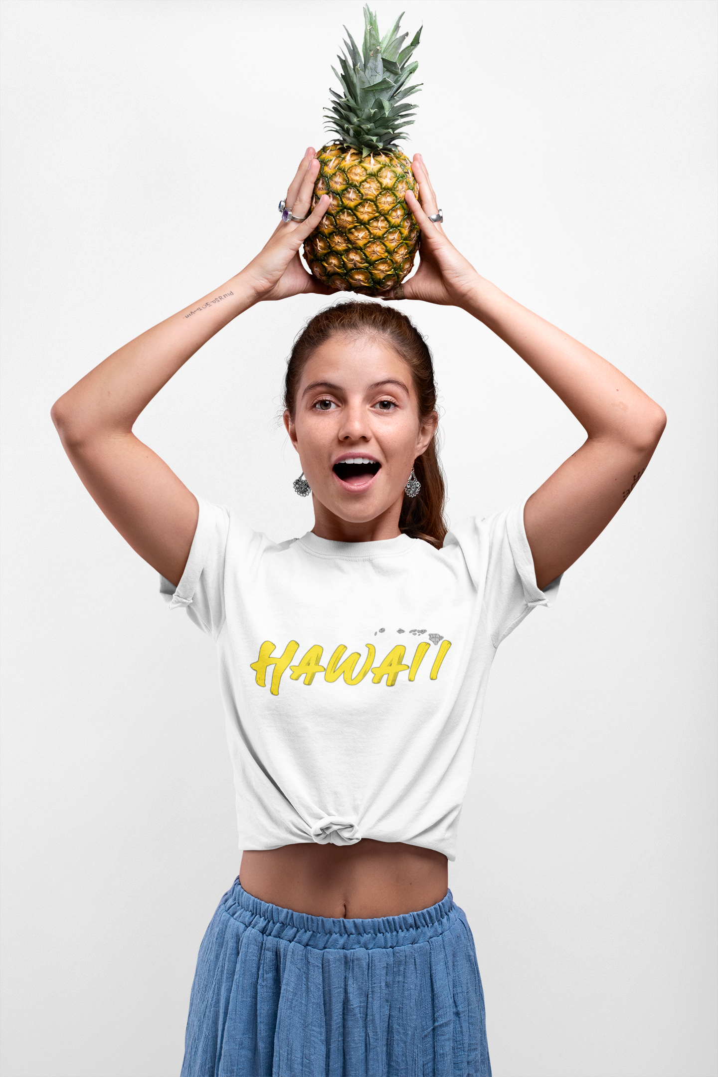 Hawaii Vibes Unisex T Shirt White