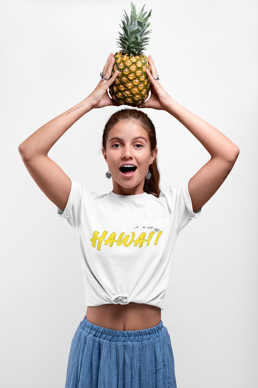 Hawaii Vibes Unisex T Shirt White