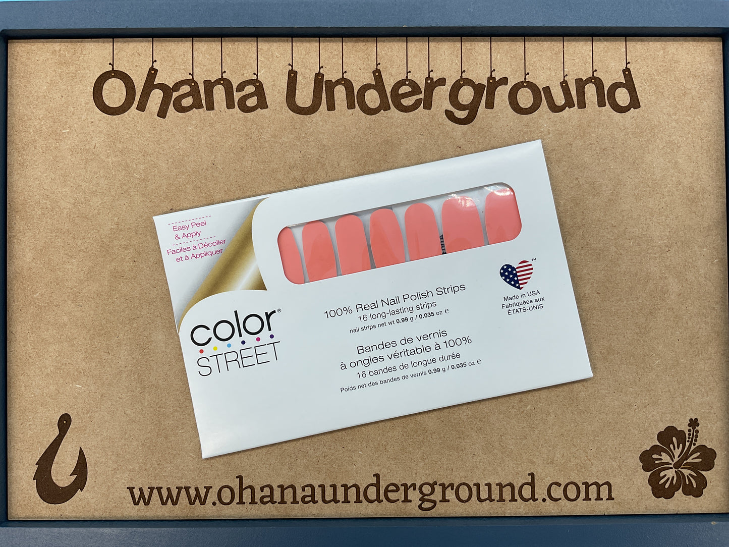 Color Street Nail Strips Heart Of Marigold | Peach Real Polish