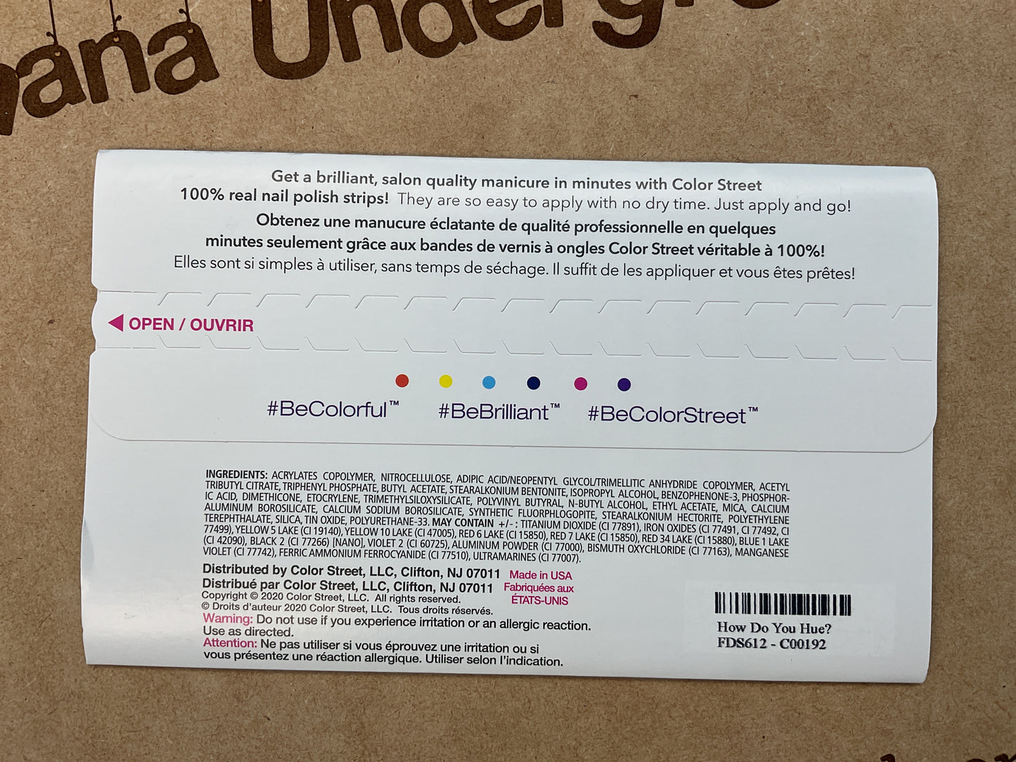 Color Street Nail Strips | How Do You Hue? | Real Polish | Easy Apply