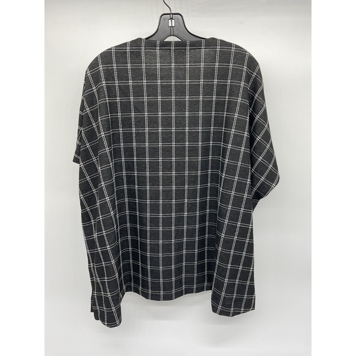 Van Heusen Women’s Plaid Stretch Top – XS