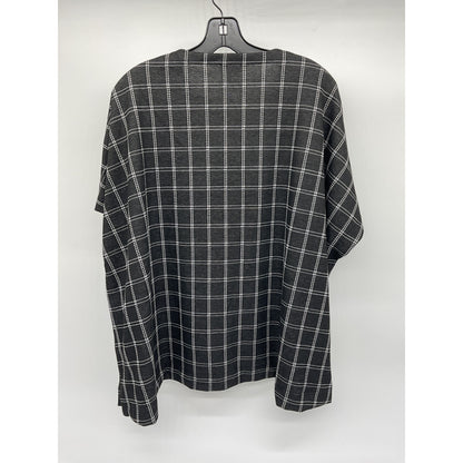 Van Heusen Women’s Plaid Stretch Top – XS