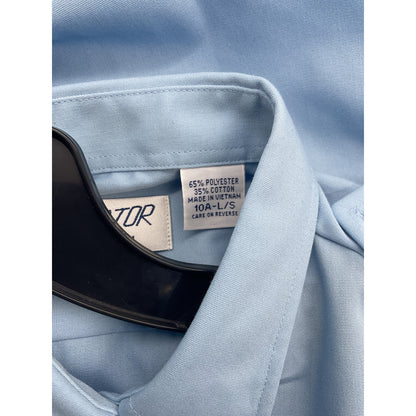 Van Heusen The Aviator Womens Button Up Size 10A-L/S