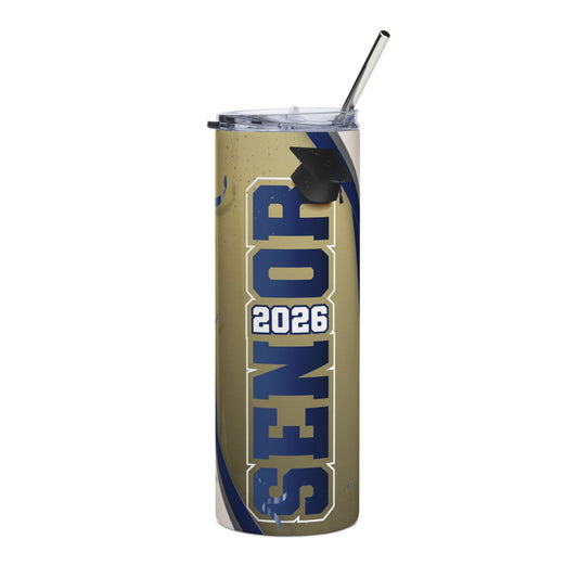 Graduation 2026 Stainless Steel Tumbler — Senior Class Travel Cup