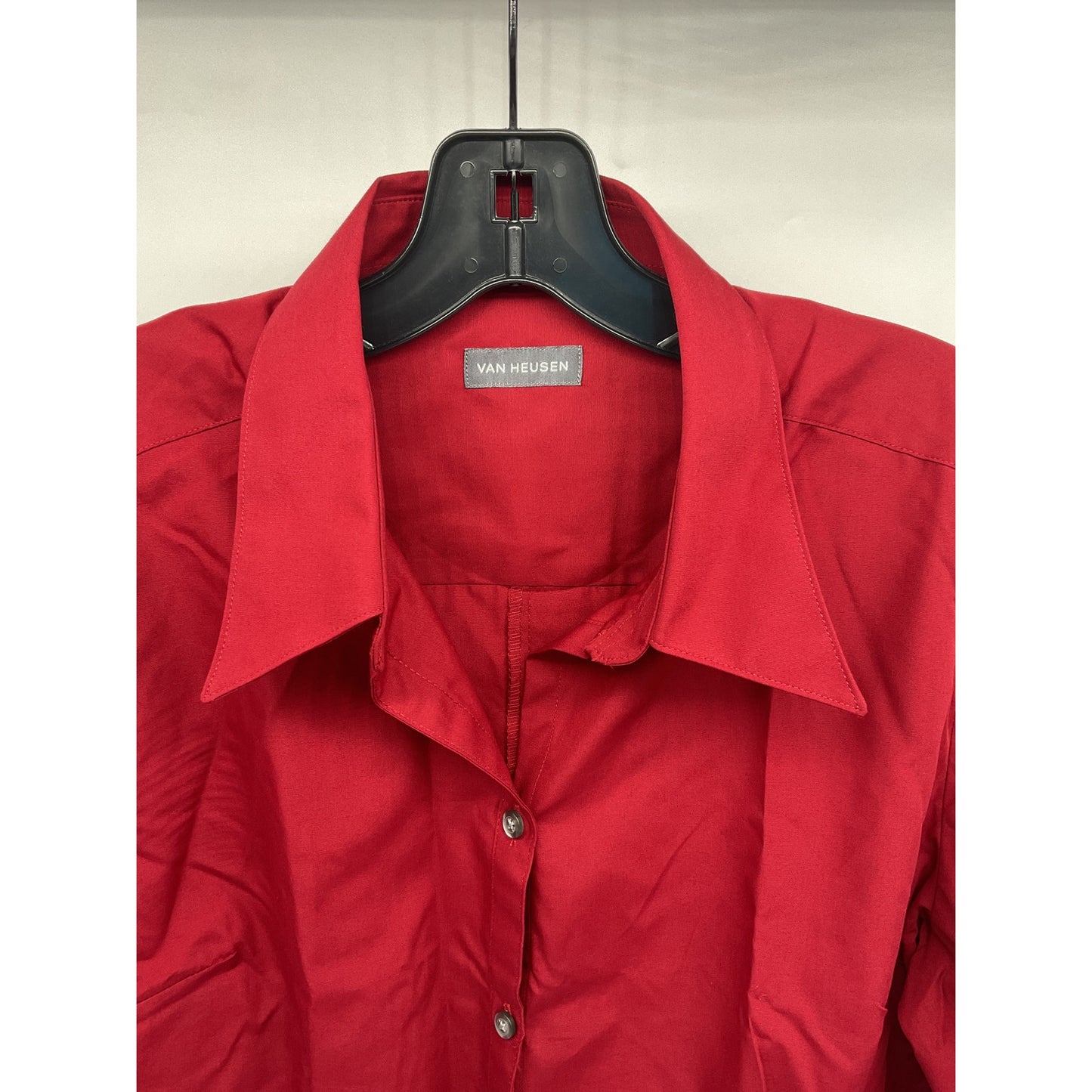 Van Heusen Women’s Button-Up Dress Shirt L (12–14)