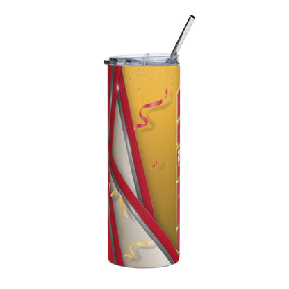Senior 2026 20oz Stainless Tumbler — Graduation Travel Cup with Cap & Straw