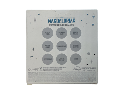 ColourPop Star Wars The Mandalorian Pressed Powder Palette – 9-Pan Neutral & Olive Smokey Eye