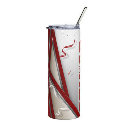 Senior 2026 Red/White Stainless Steel Tumbler - 20oz Graduation Travel Cup