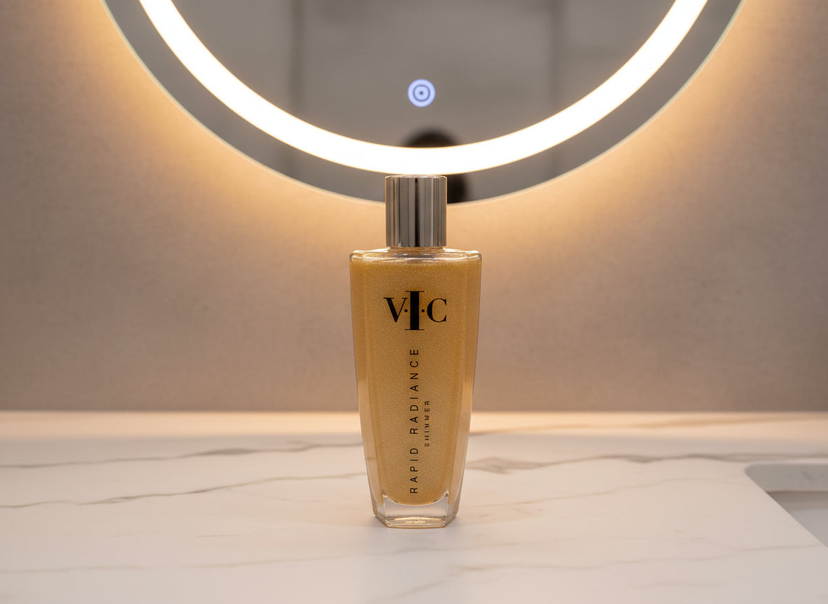 VIC Beauty Rapid Radiance Shimmer Body Oil 5.4 fl oz | Ohana Underground